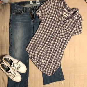 Lucky Brand ankle boot cut jeans